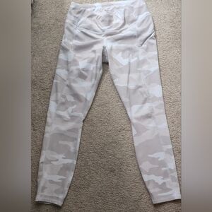 Athleta Neutral Camo Leggings